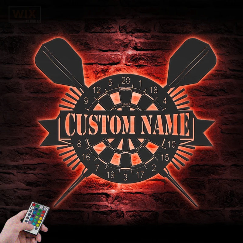 Gamer Zone LED Metal Sign