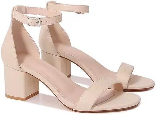 Marlow Ankle-Strap Low Heels
