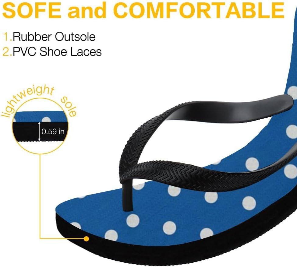 Tropical Pattern Beach Flip-Flops — view 10
