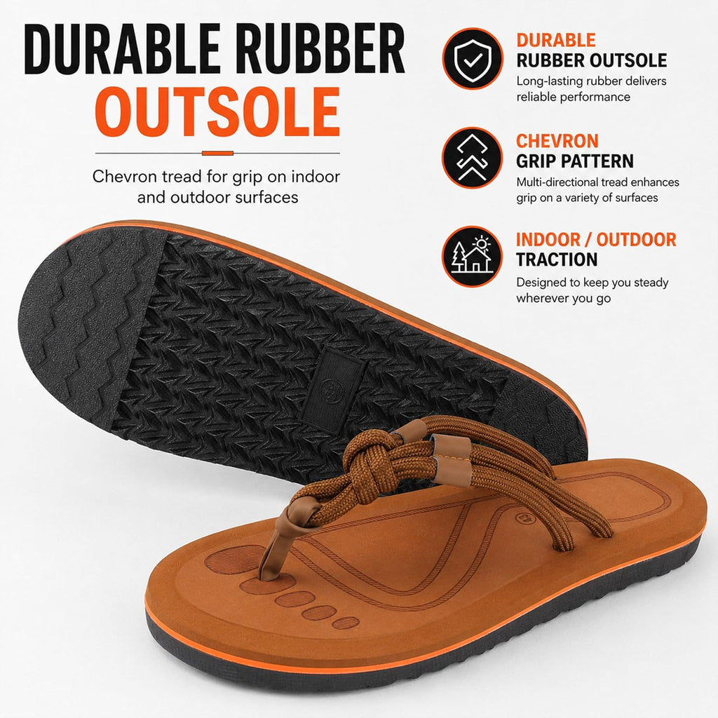 Knotted Rope Thong Sandals — view 13