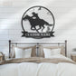 Horse LED Metal Sign 