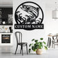 Fishing LED Metal Sign - Wix Decor