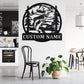 Fishing LED Metal Sign - Wix Decor