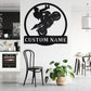 Mountain Bike LED Metal Sign - Wix Decor