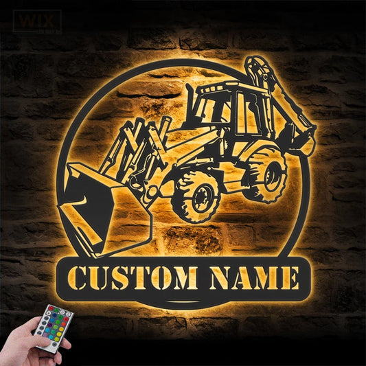 Farm LED Metal Sign - Wix Decor