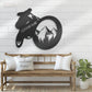 Mountain Bike LED Metal Sign - Wix Decor