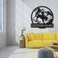 Horse LED Metal Sign 