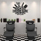 Barber & Salon Led Metal Sign - Wix Decor