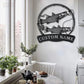 Fishing LED Metal Sign 