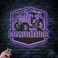 Farm LED Metal Sign 