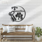 Barber & Salon Led Metal Sign - Wix Decor