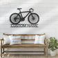 Mountain Bike LED Metal Sign - Wix Decor