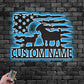 Farm LED Metal Sign 