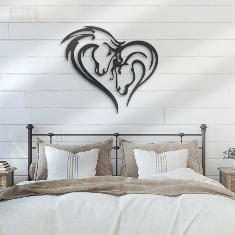 Horse LED Metal Sign - Wix Decor