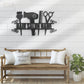 Barber & Salon Led Metal Sign - Wix Decor