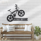 Mountain Bike LED Metal Sign - Wix Decor