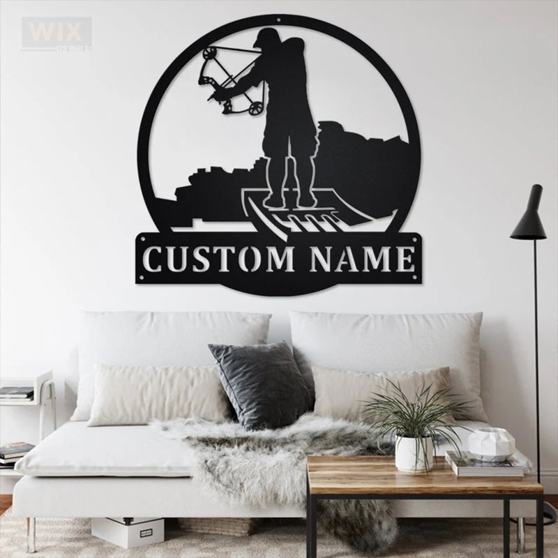 Fishing LED Metal Sign - Wix Decor