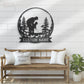 Golf LED Metal Sign 