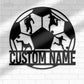 Soccer LED Metal Sign - Wix Decor