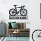 Mountain Bike LED Metal Sign - Wix Decor