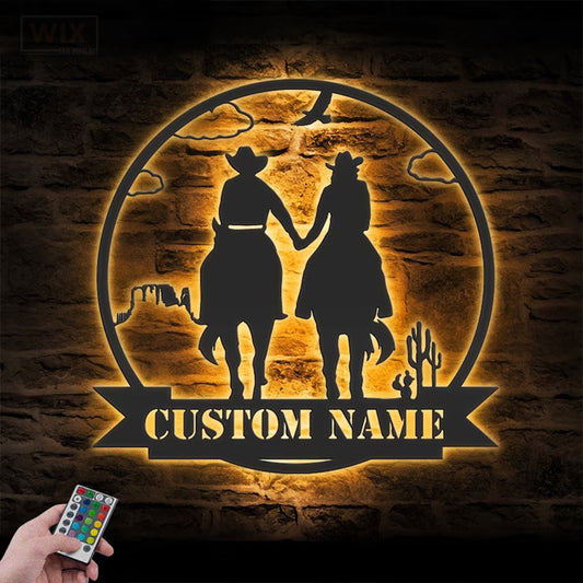 Farm LED Metal Sign - Wix Decor