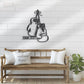 Gym LED Metal Sign - Wix Decor