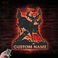 Hunting LED Metal Sign - Wix Decor