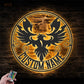Birds LED Metal Sign 