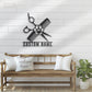 Barber & Salon Led Metal Sign - Wix Decor
