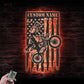 Motorcycle LED Metal Sign - Wix Decor