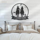 Horse LED Metal Sign 
