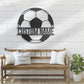 Soccer LED Metal Sign - Wix Decor