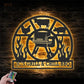 BBQ & Patio LED Metal Sign - Wix Decor