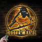 Birds LED Metal Sign 