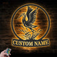 Birds LED Metal Sign - Wix Decor