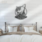 Fishing LED Metal Sign - Wix Decor