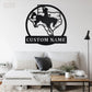 Horse LED Metal Sign - Wix Decor