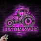 Farm LED Metal Sign 