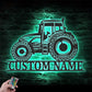 Farm LED Metal Sign 