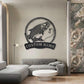 Fishing LED Metal Sign 