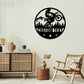 Mountain Bike LED Metal Sign - Wix Decor
