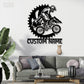 Mountain Bike LED Metal Sign - Wix Decor