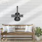 Guitar LED Metal Sign 