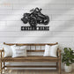 Motorcycle LED Metal Sign - Wix Decor