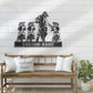 Motorcycle LED Metal Sign - Wix Decor