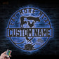 BBQ & Patio LED Metal Sign - Wix Decor