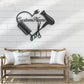 Barber & Salon Led Metal Sign - Wix Decor