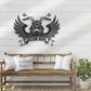 Motorcycle LED Metal Sign - Wix Decor