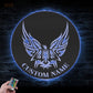 Birds LED Metal Sign 