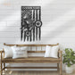 Motorcycle LED Metal Sign - Wix Decor